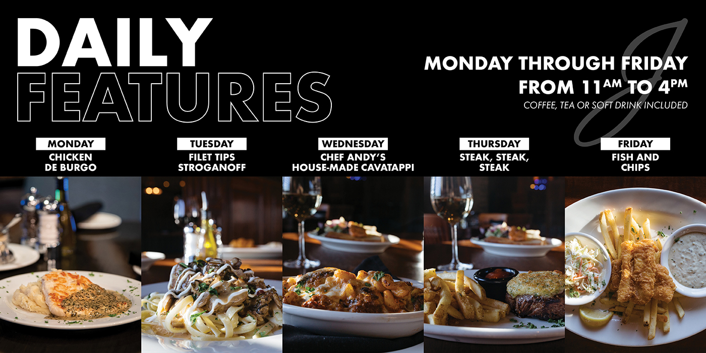 Johnny's Italian Steakhouse Daily Features