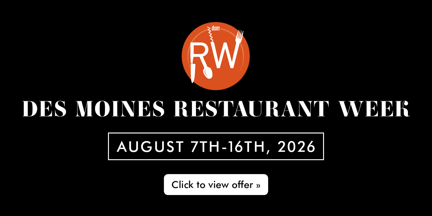 2026 Des Moines Restaurant Week